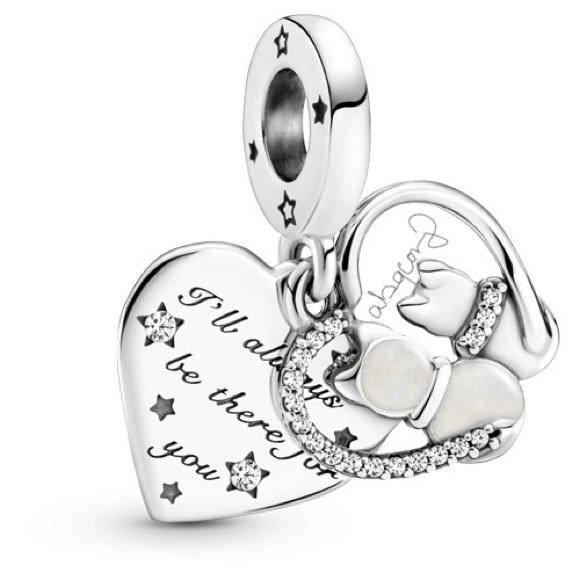 Pandora Jewelry - EUC Pandora 799546C01 Sterling Silver Cats & Hearts Dangle Charm